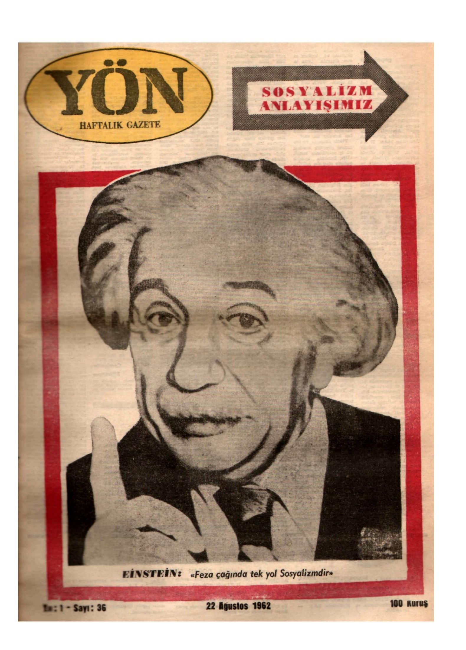 Yön Dergisi - C-1 - Yıl:1 Sayı:36