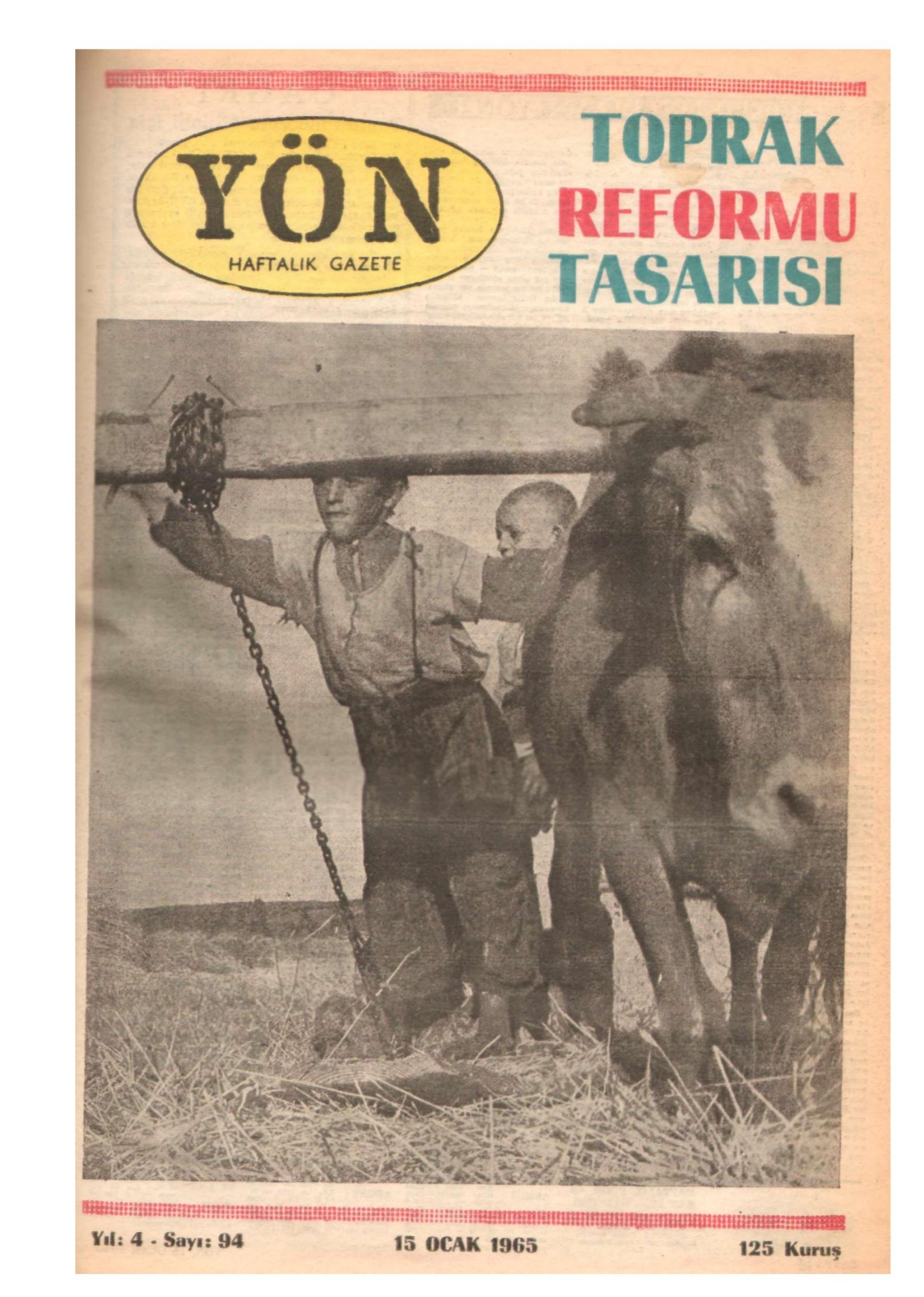 Yön Dergisi - C-4 - Yıl:4 Sayı:94