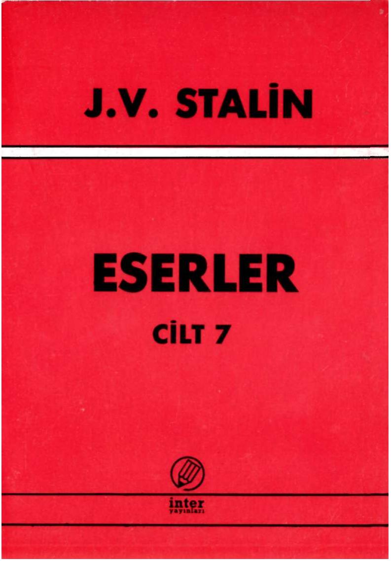 Eserler Cilt 7
