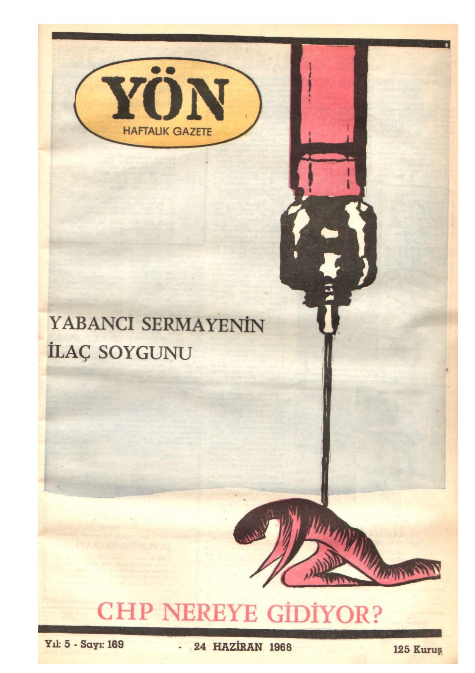 Yön Dergisi - C-5 - Yıl:5 Sayı:169