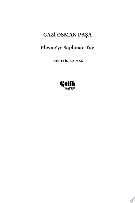 Yarali Maresal Gazi Osman Paşa