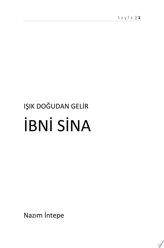 Işık Doğudan gelir