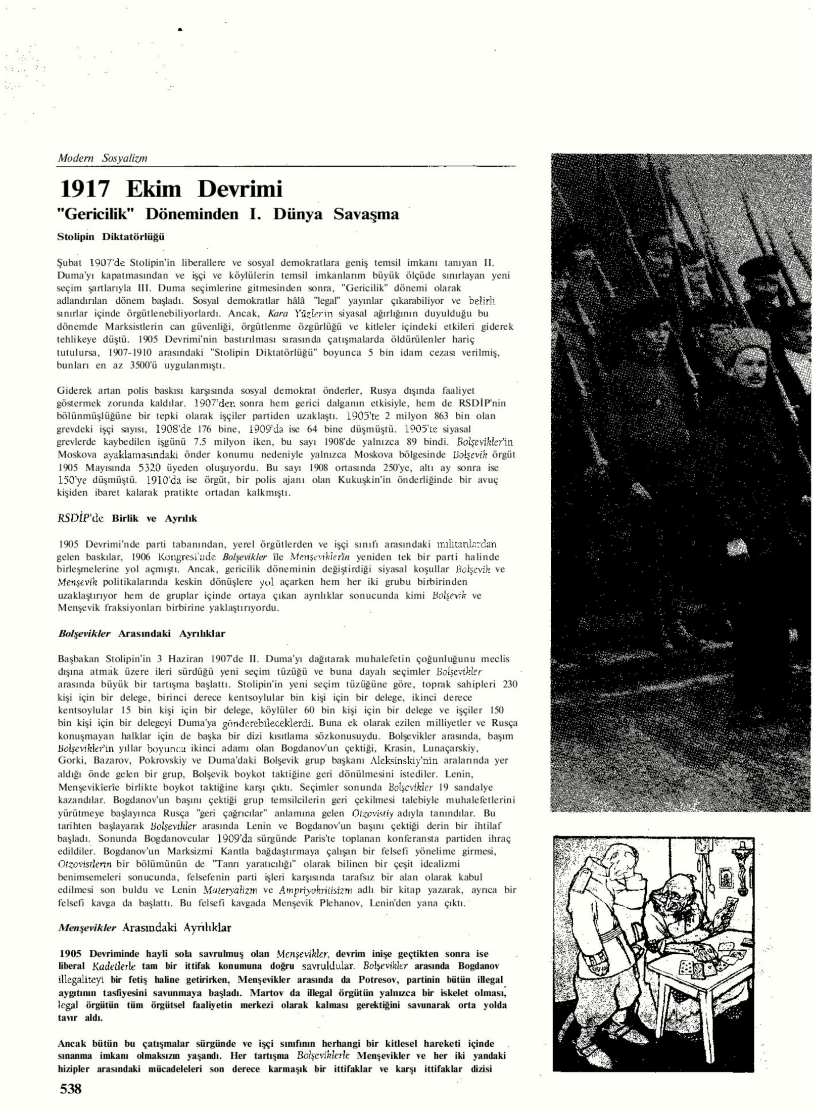 Modern Sosyalizm dergisi 18