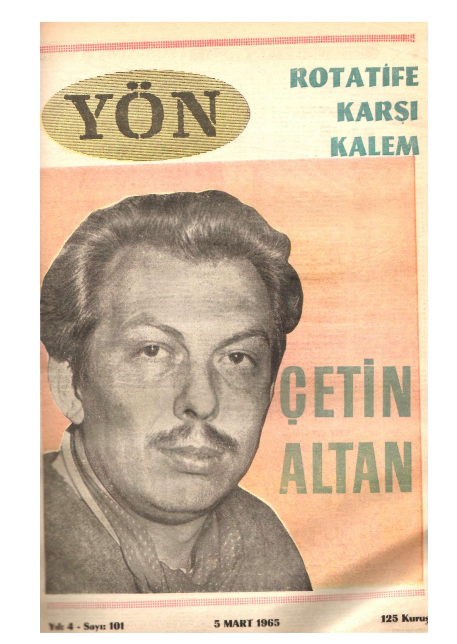 Yön Dergisi - C-4 - Yıl:4 Sayı:101