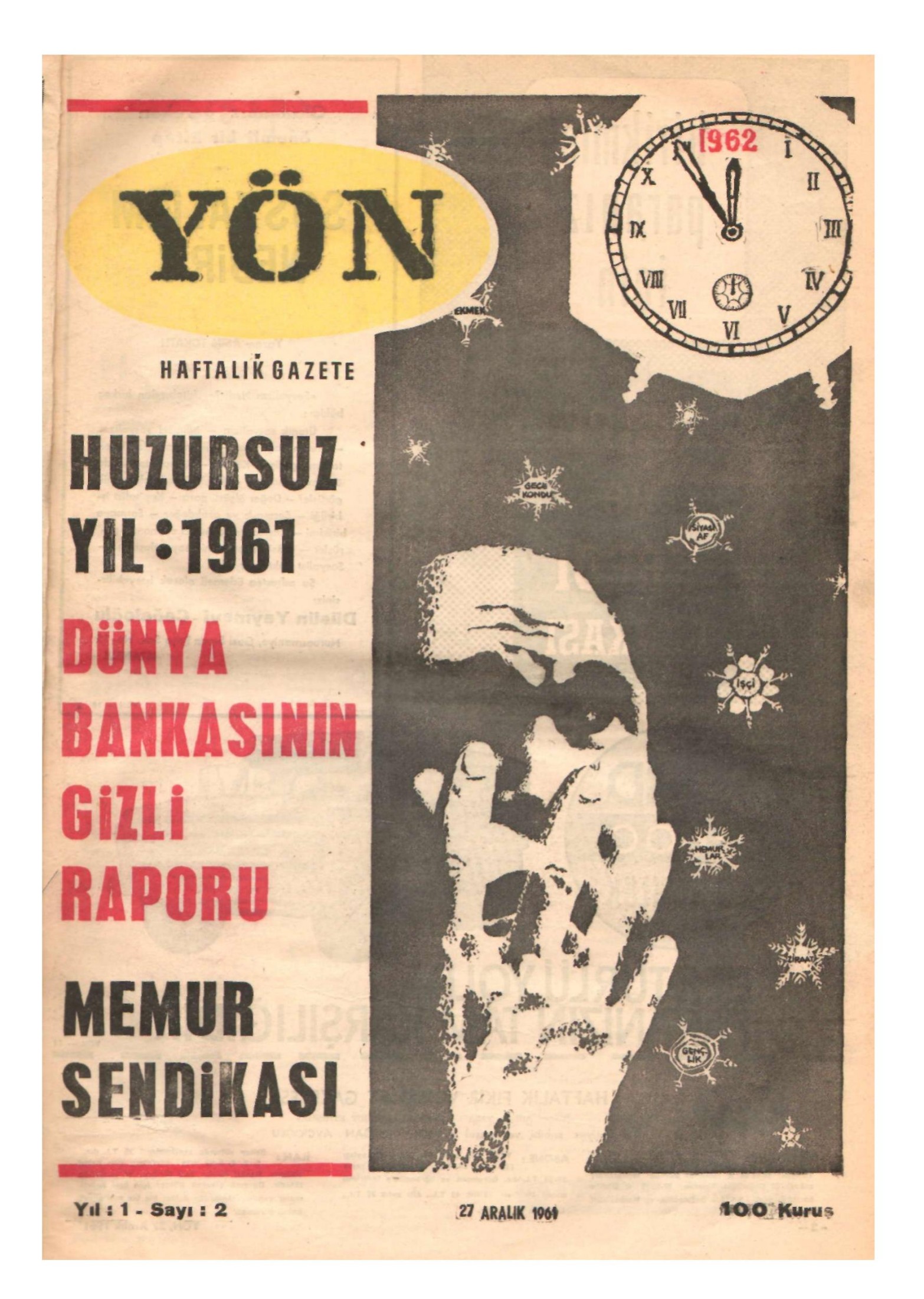 Yön Dergisi - C-1 - Yıl:1 Sayı:2