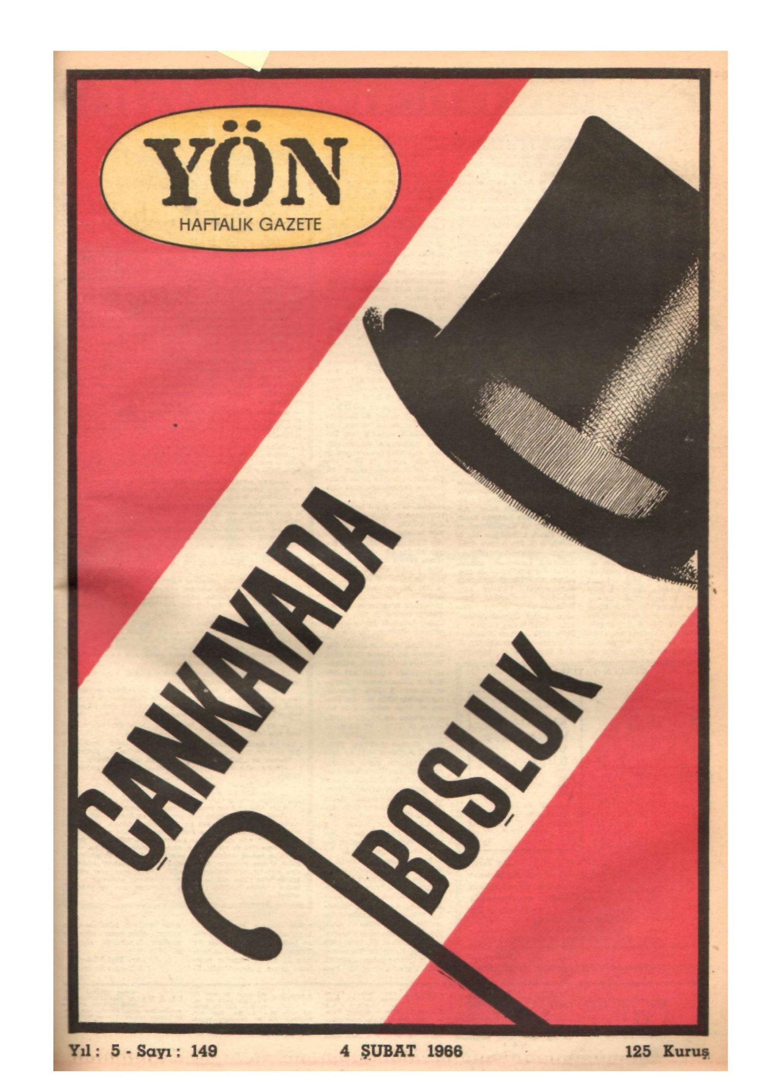 Yön Dergisi - C-5 - Yıl:5 Sayı:149