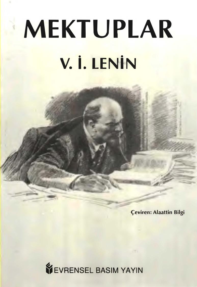 Lenin Mektuplar Evrensel Basım Yayın