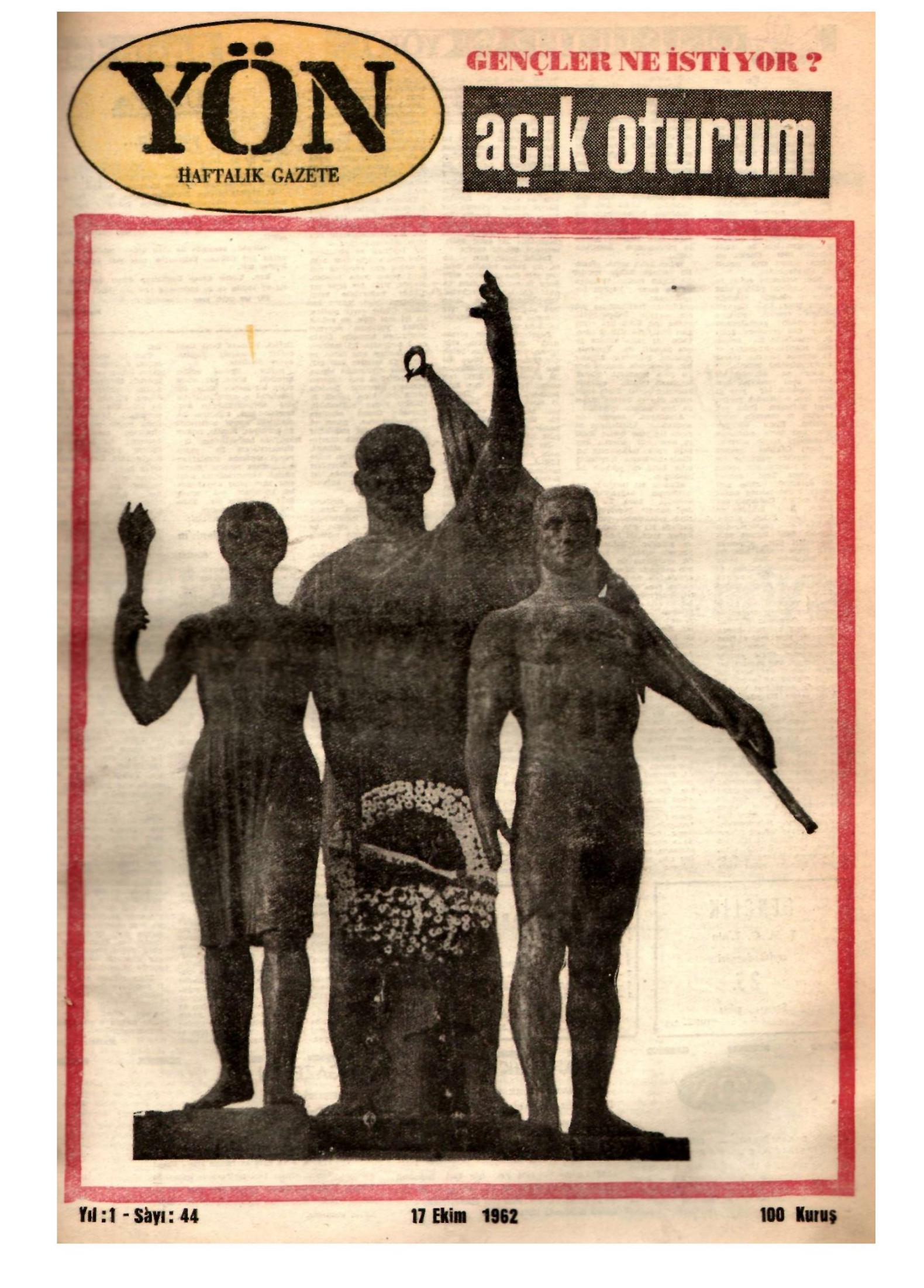 Yön Dergisi - C-1 - Yıl:1 Sayı:44