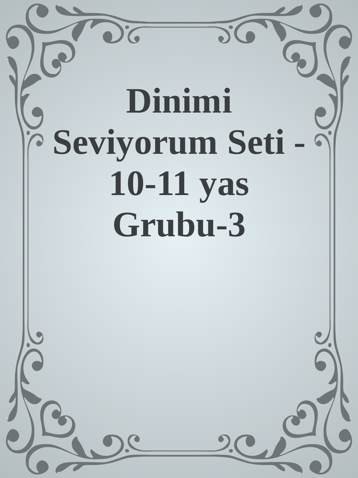 Dinimi Seviyorum Seti - 10-11 yas Grubu-3
