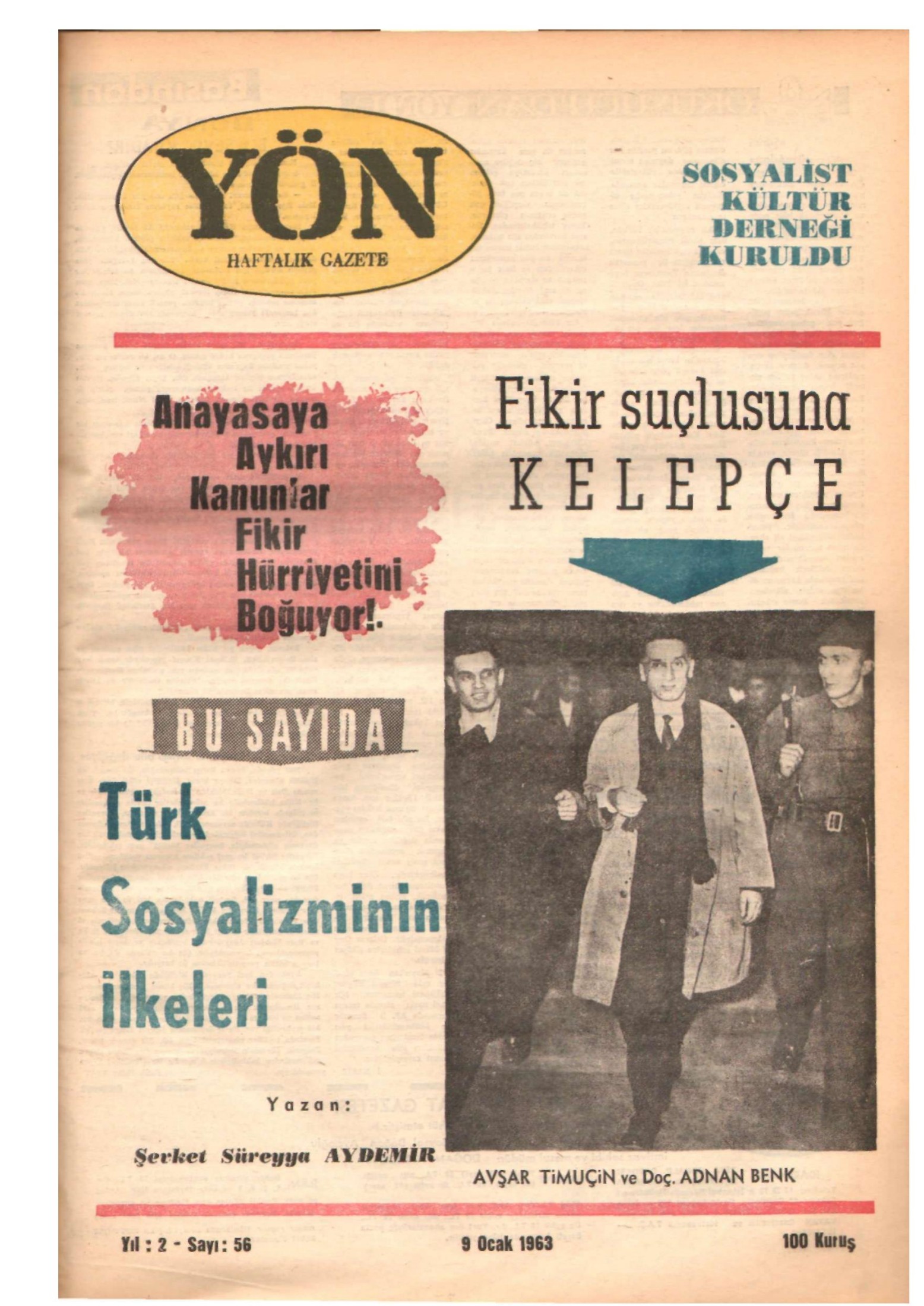 Yön Dergisi - C-2 - Yıl:2 Sayı:56