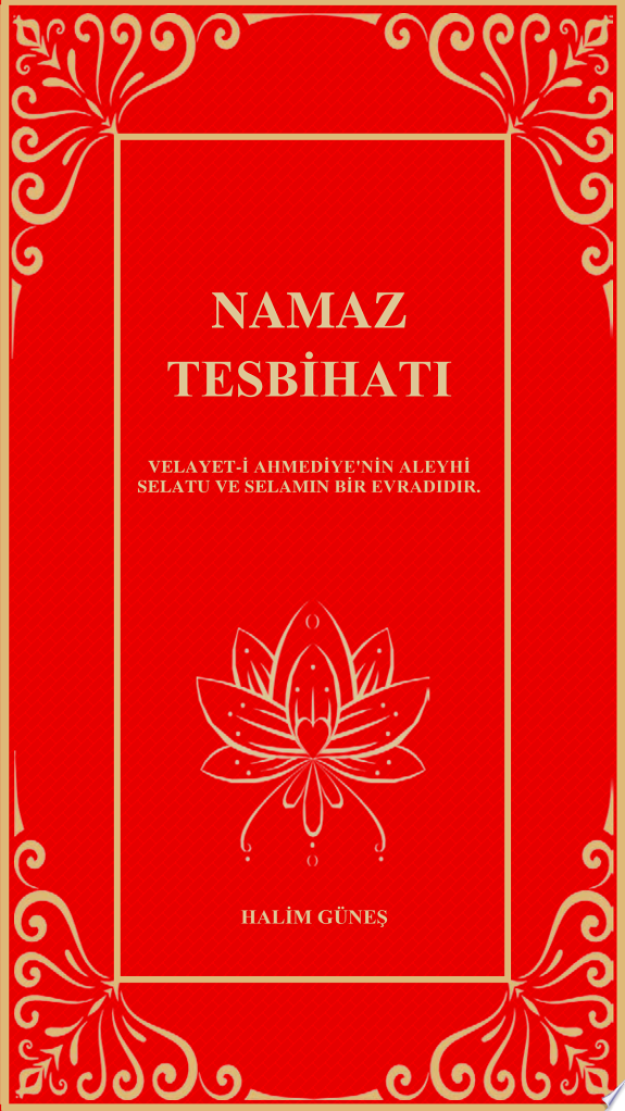 Namaz Tesbihati-2010 kitap kapağı