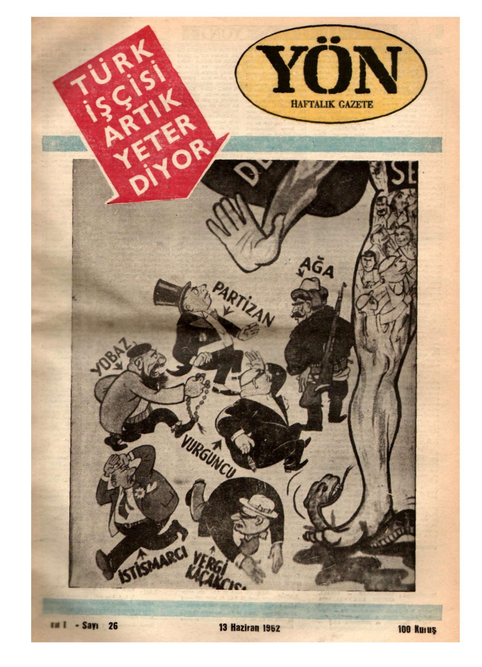 Yön Dergisi - C-1 - Yıl:1 Sayı:26