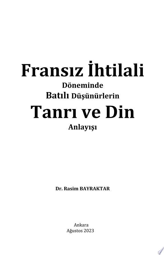 Fransiz ihtilali Tarihi