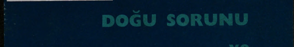 Doğu Sorunu