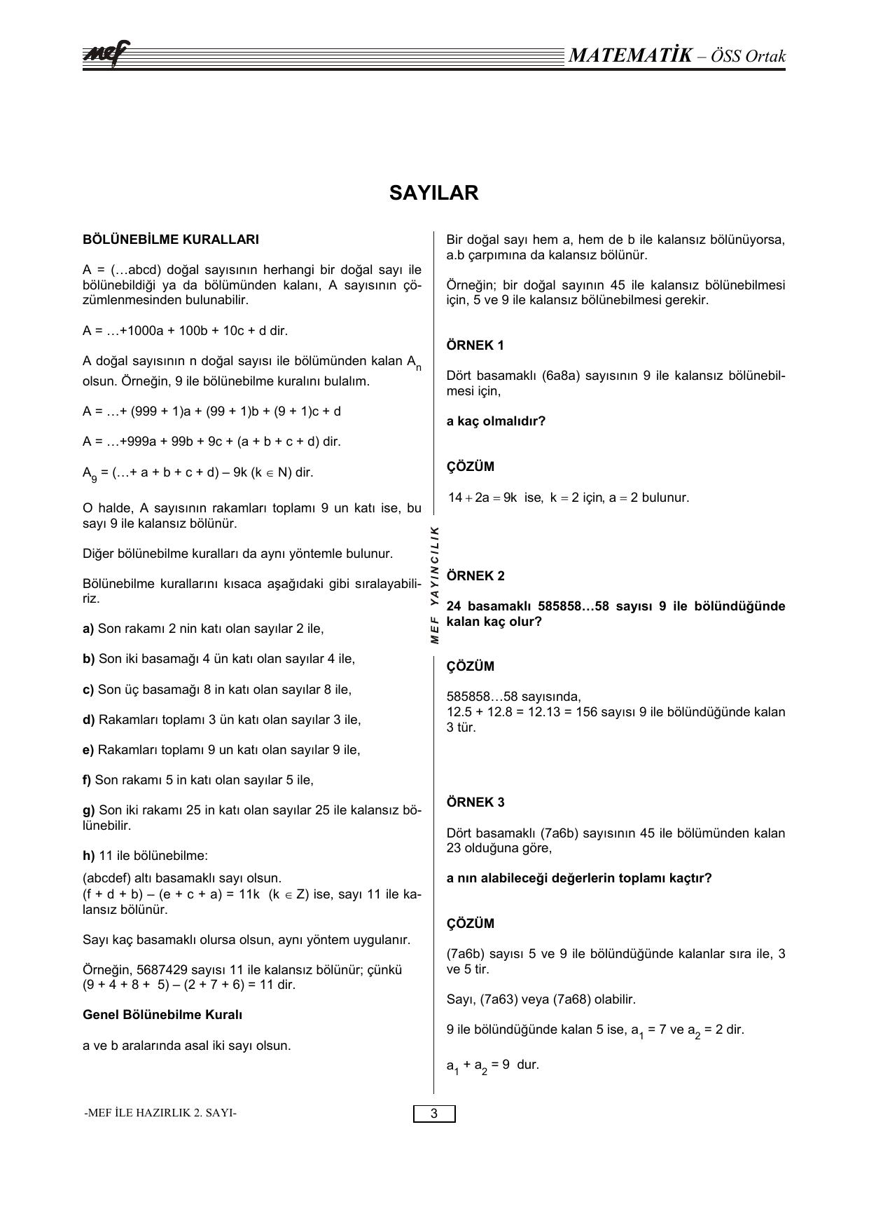 Microsoft Word - 01-2. Sayı ÖNSÖZ