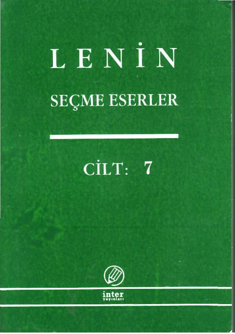 Lenin Secme Eserler C-7