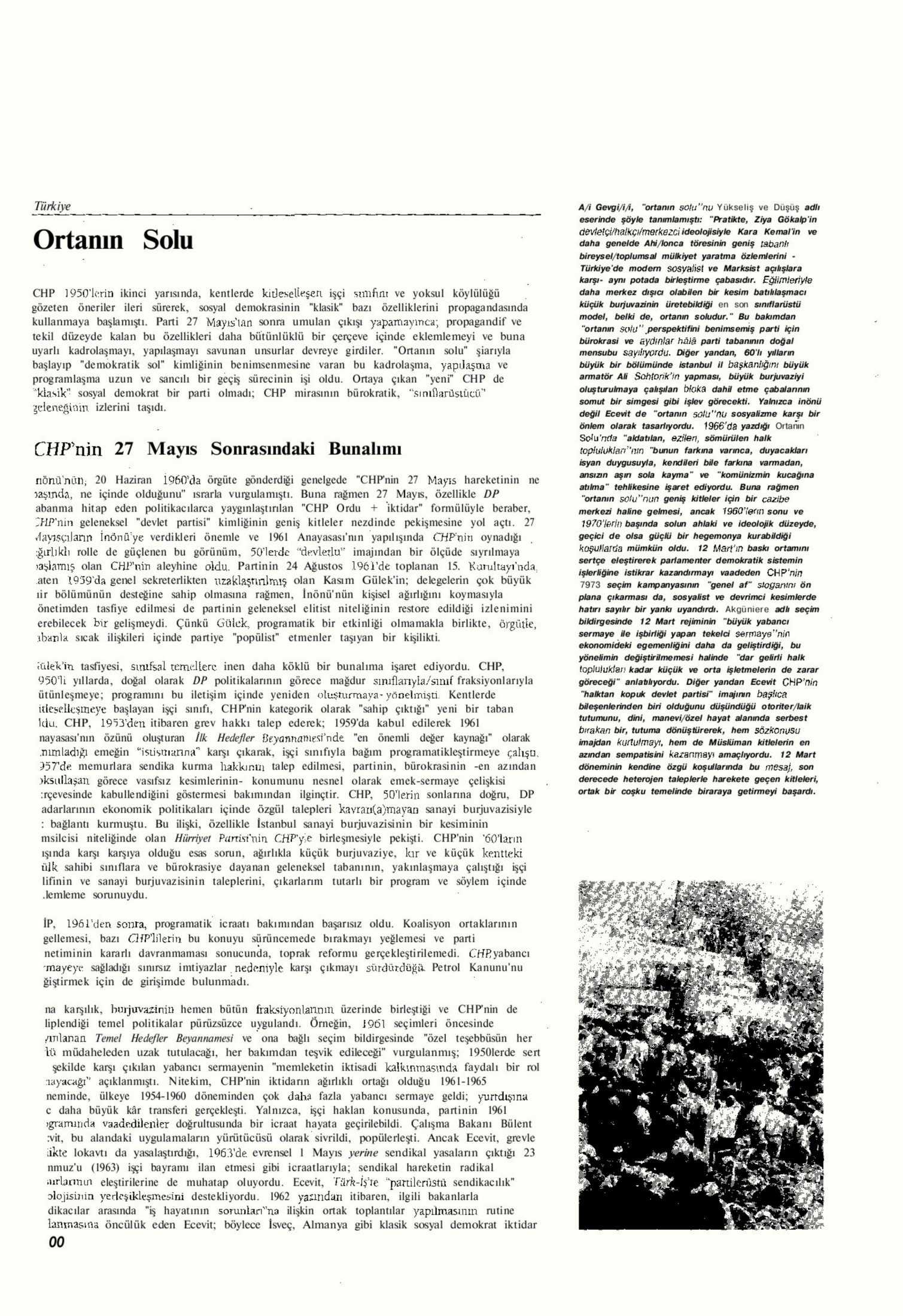 Modern Sosyalizm dergisi 70