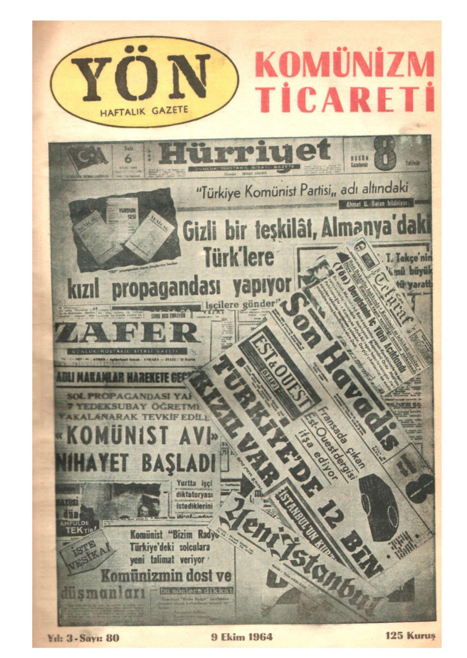 Yön Dergisi - C-3 - Yıl:3 Sayı:80