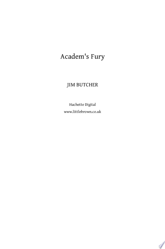 Academ's Fury