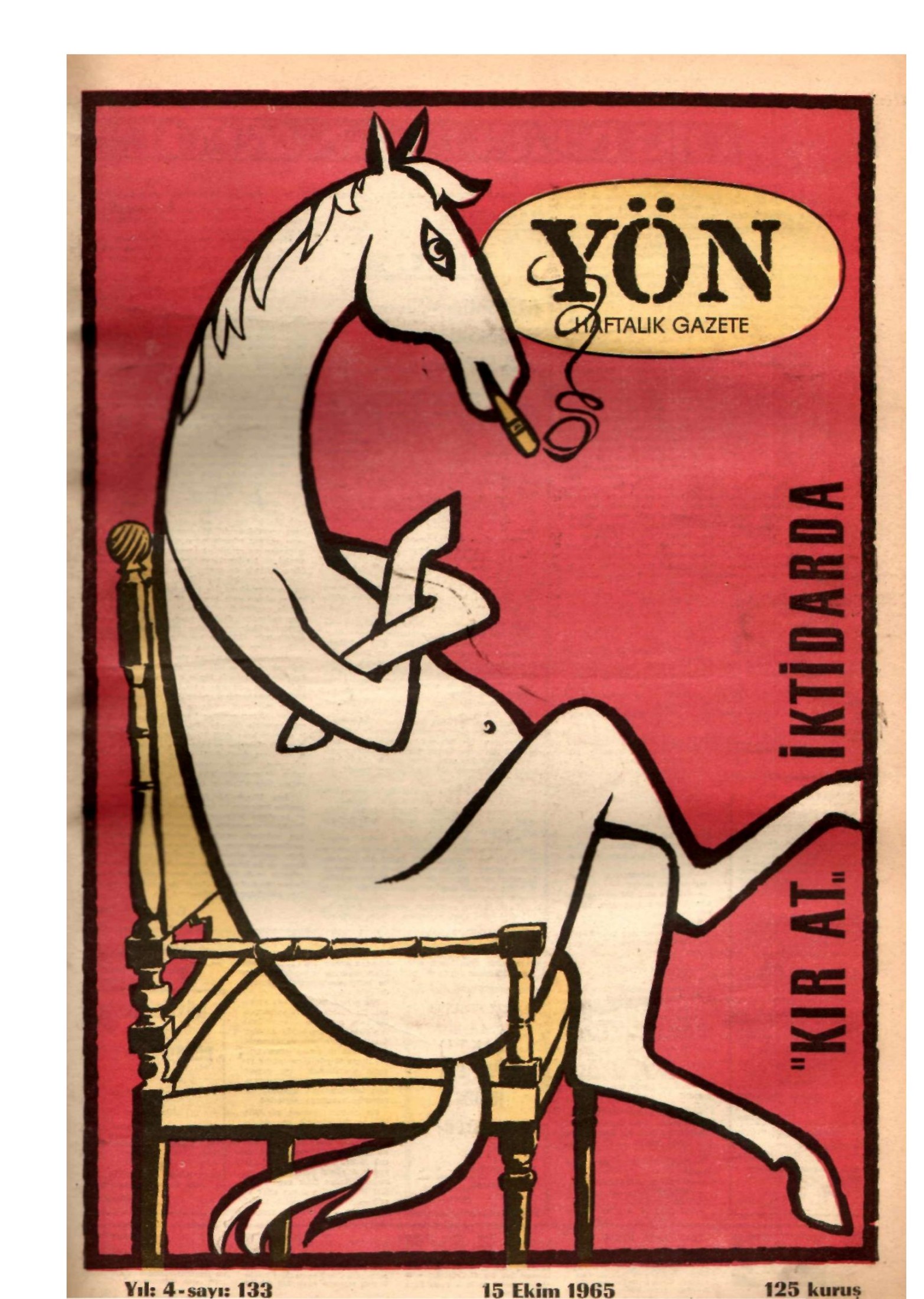 Yön Dergisi - C-4 - Yıl:4 Sayı:133