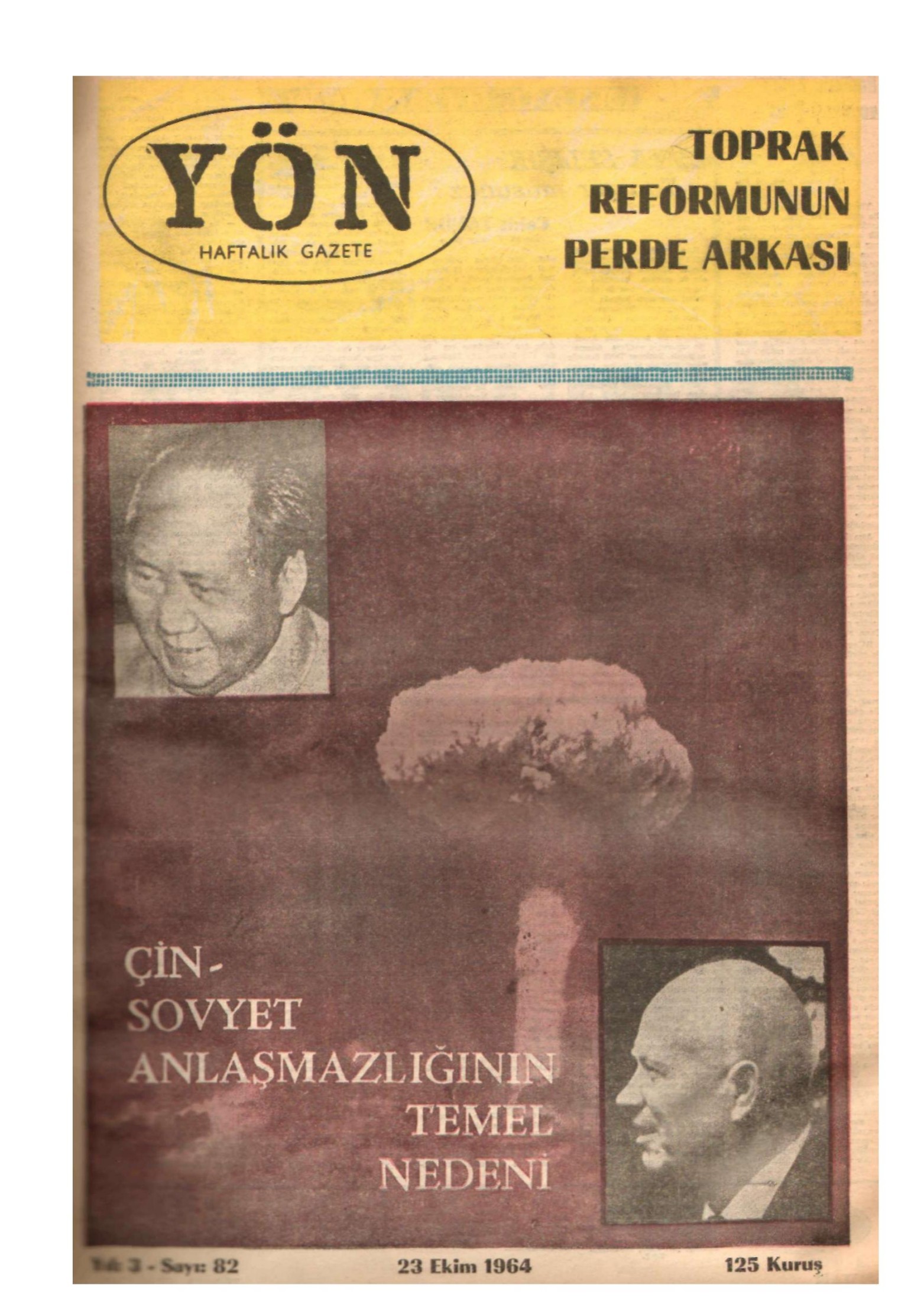 Yön Dergisi - C-3 - Yıl:3 Sayı:82