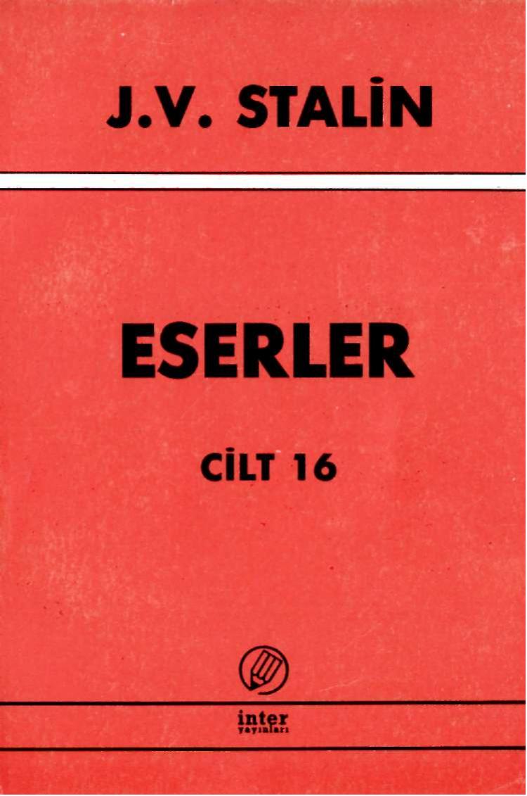 Eserler Cilt 16
