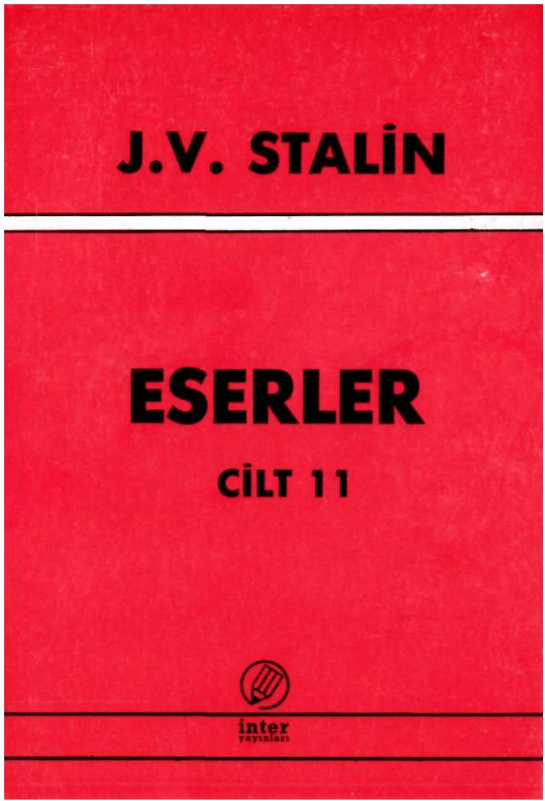 Eserler Cilt 11