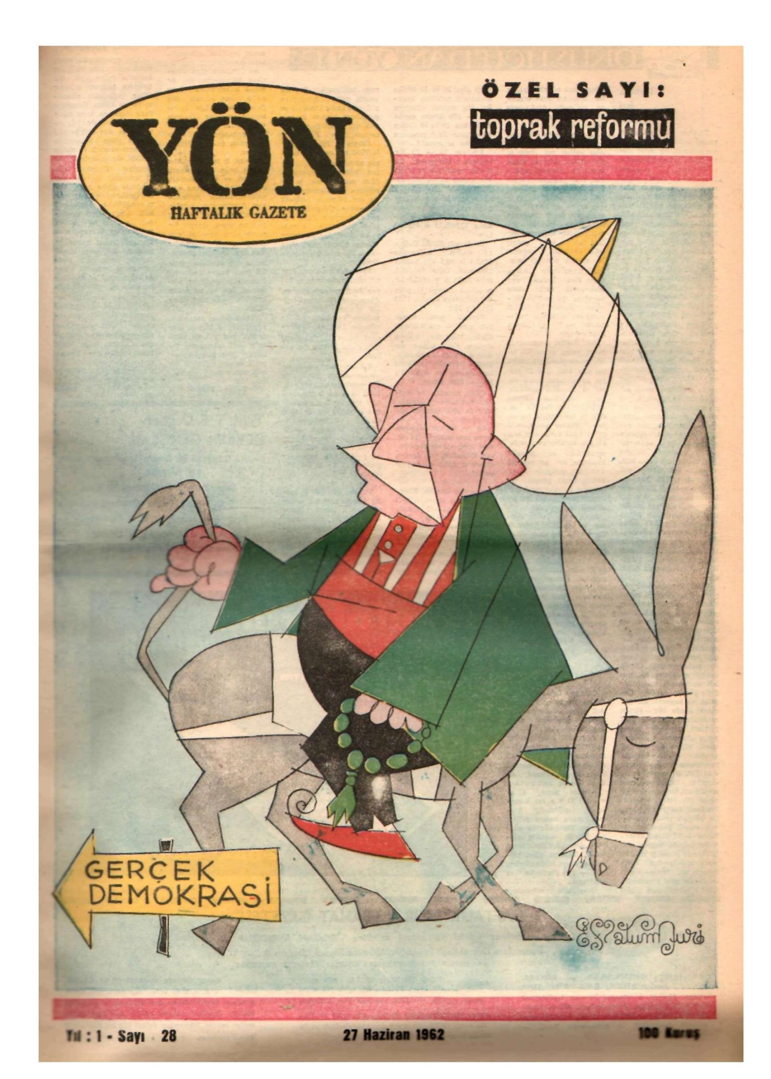 Yön Dergisi - C-1 - Yıl:1 Sayı:28