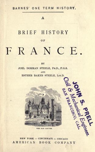 A Brief History of France
