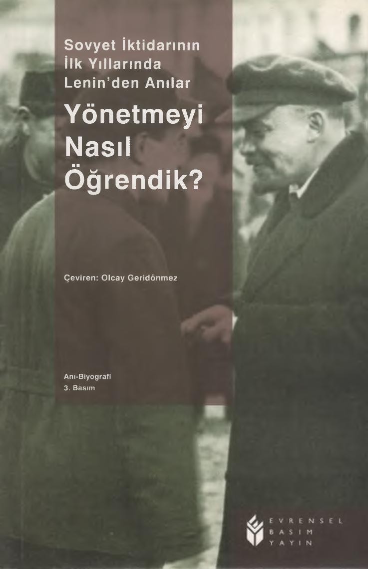Yönetmeyi Nasıl Öğrendik