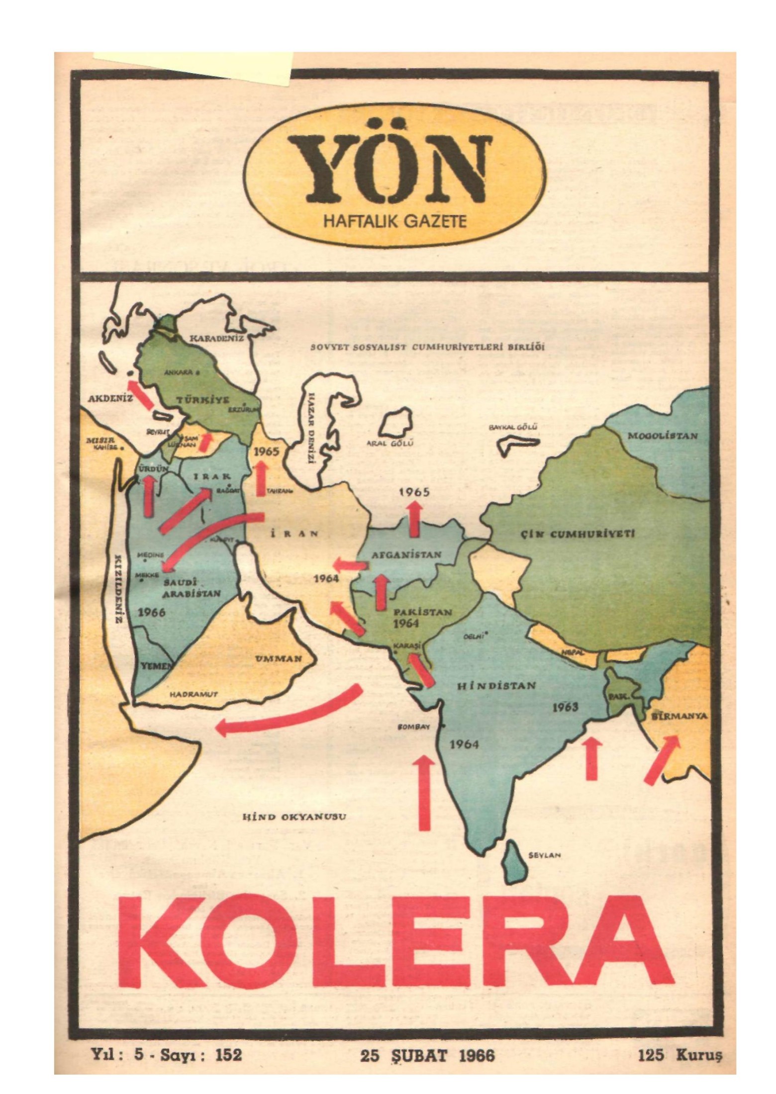 Yön Dergisi - C-5 - Yıl:5 Sayı:152