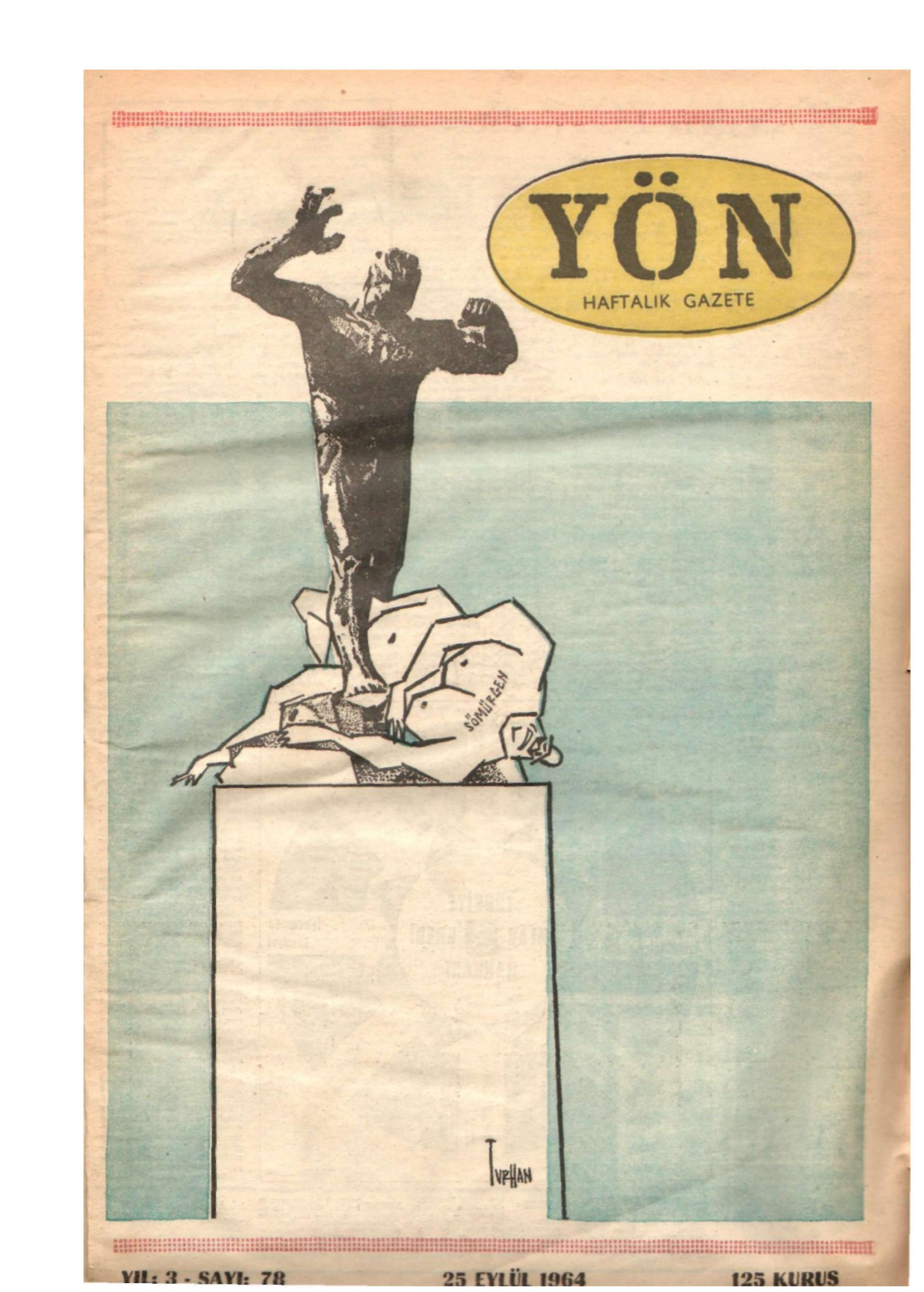 Yön Dergisi - C-3 - Yıl:3 Sayı:78