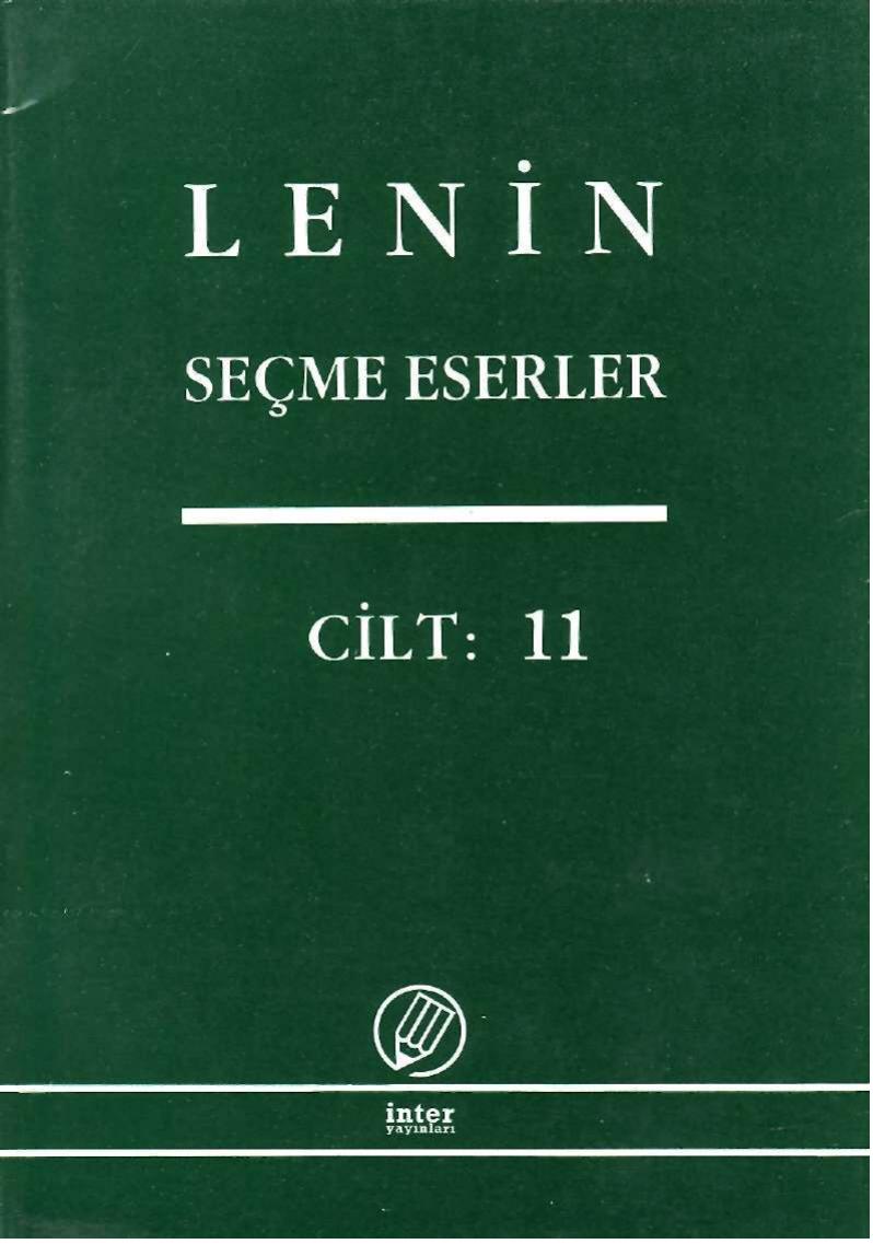 Lenin Secme Eserler C-11