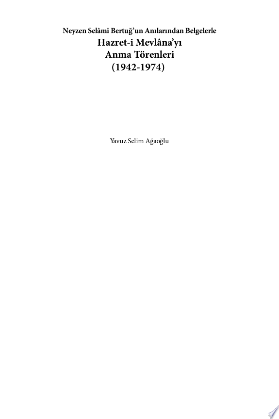 Divan-i Kebir'den seçme şiirler: Mevlâna