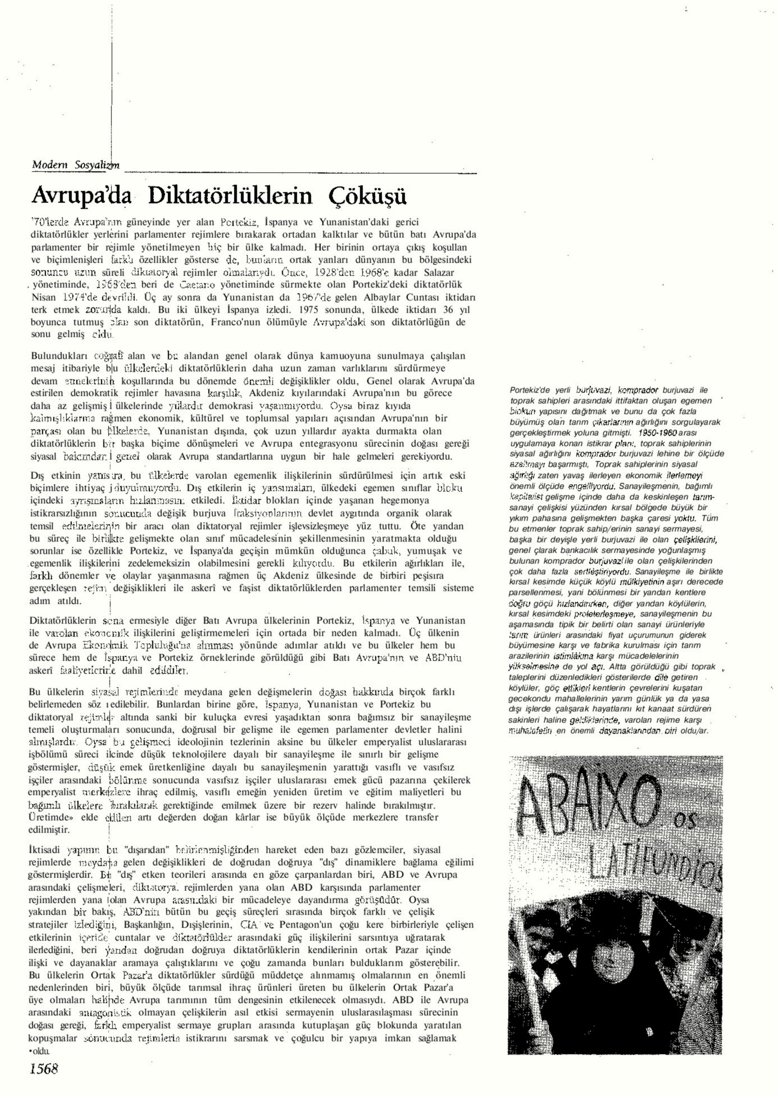 Modern Sosyalizm dergisi 48