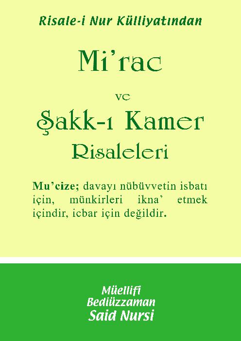 Mi’rac ve Şakk-ı Kamer Risaleleri