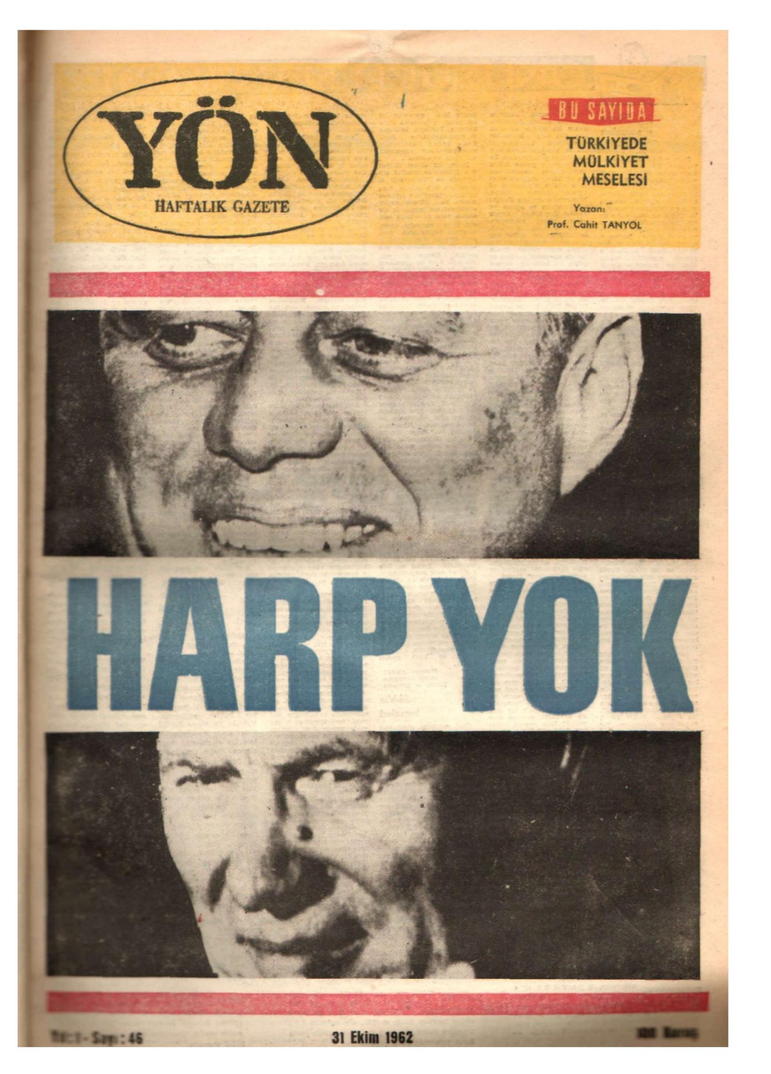 Yön Dergisi - C-1 - Yıl:1 Sayı:46