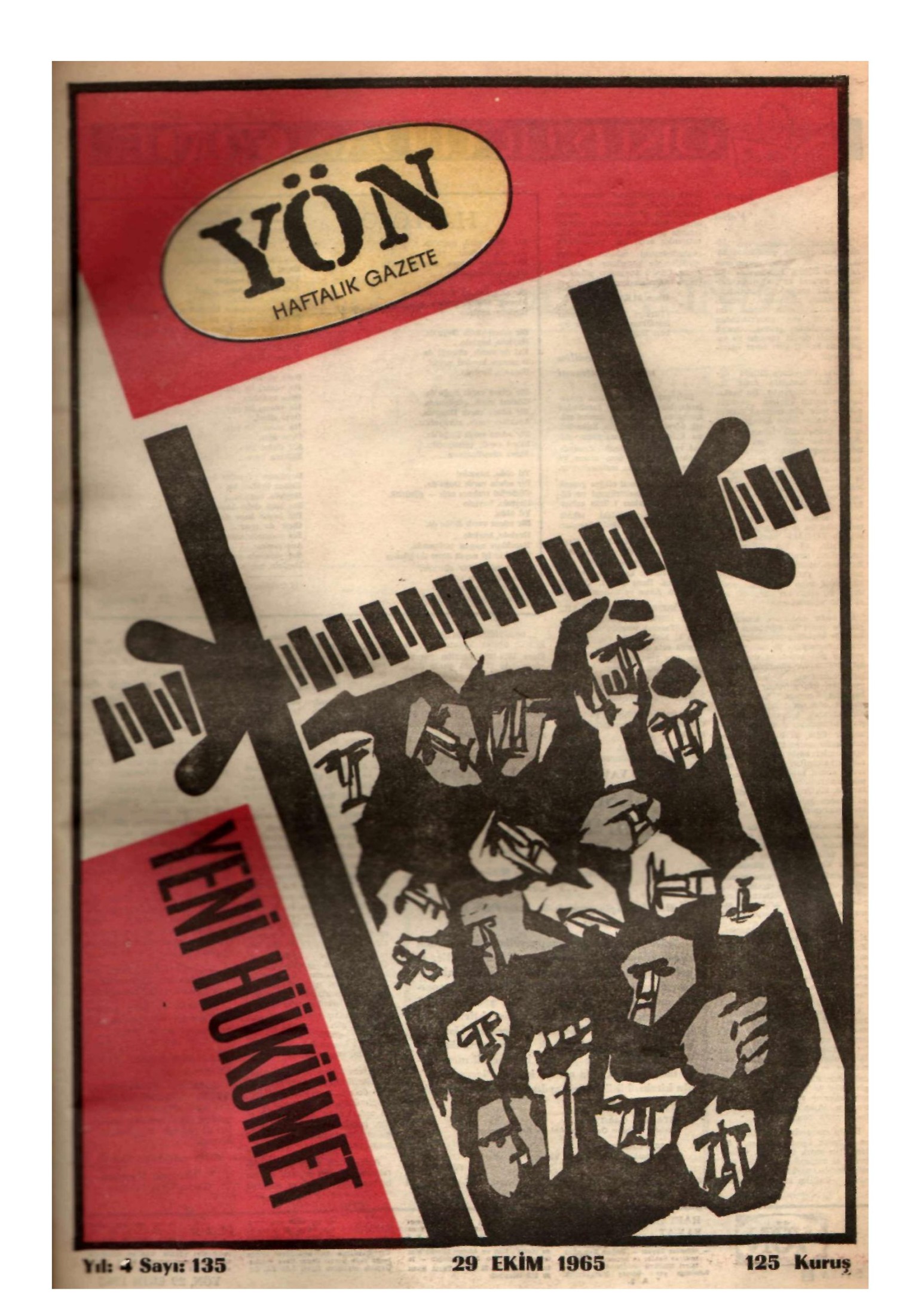 Yön Dergisi - C-4 - Yıl:4 Sayı:135