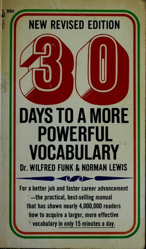 30 Days To A More Powerful Vocabulary