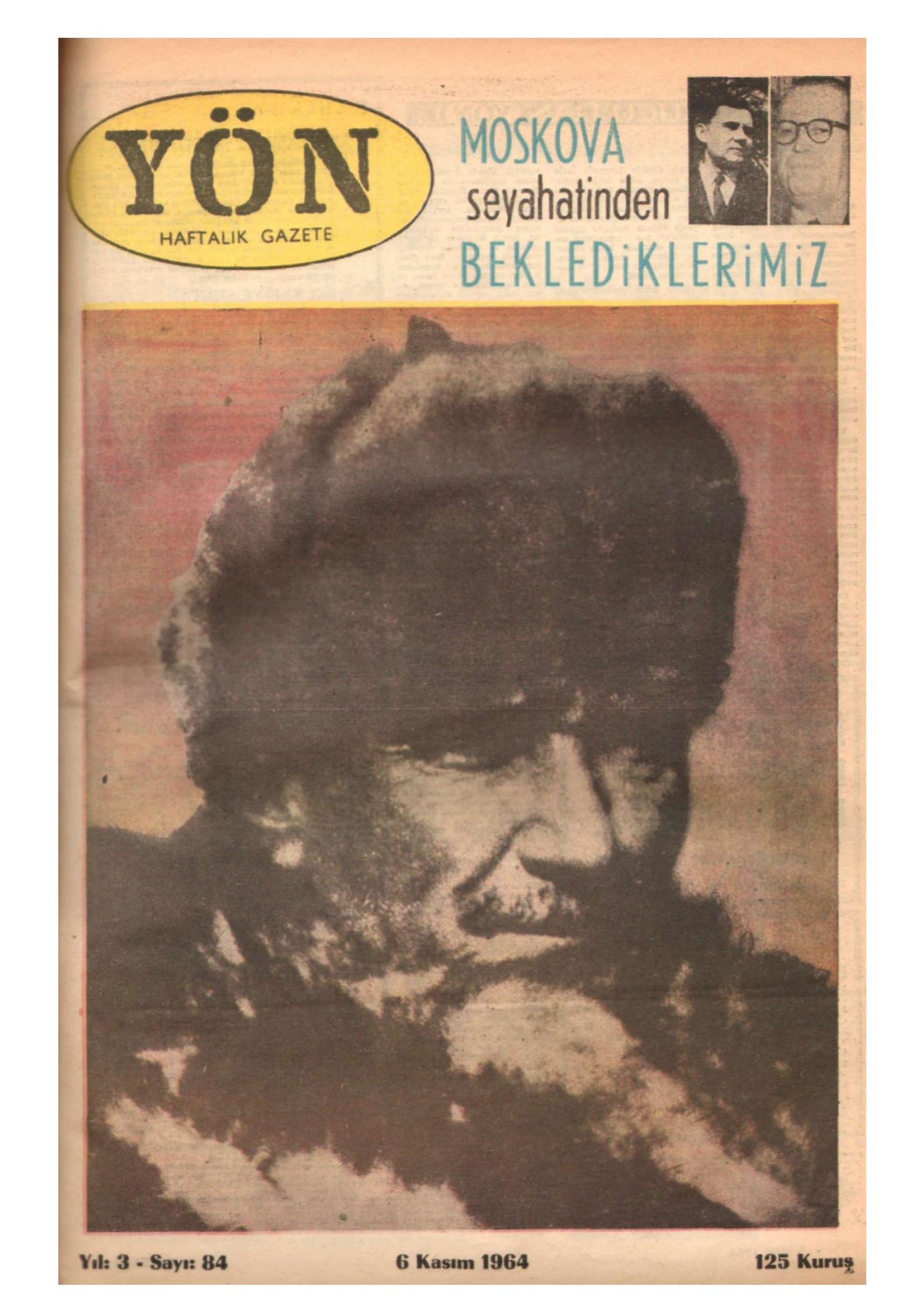 Yön Dergisi - C-3 - Yıl:3 Sayı:84