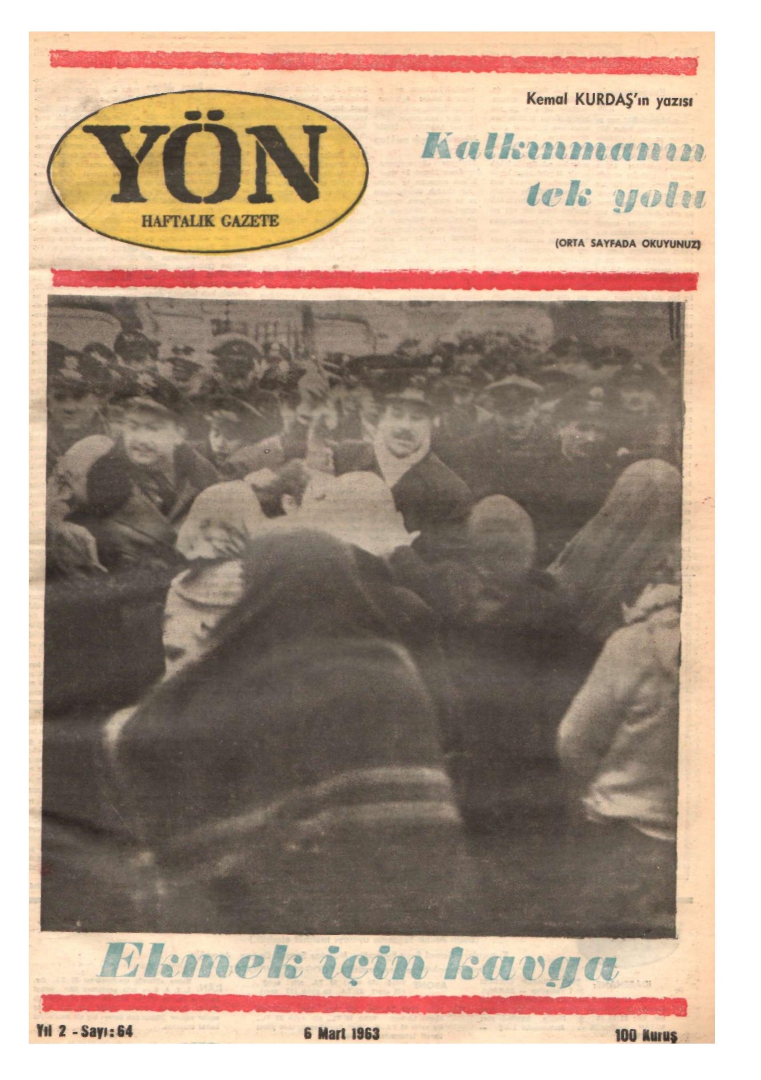 Yön Dergisi - C-2 - Yıl:2 Sayı:64