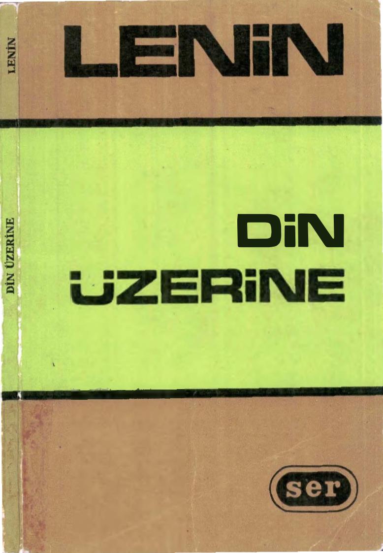Lenin Din Üzerine Ser Yayınları