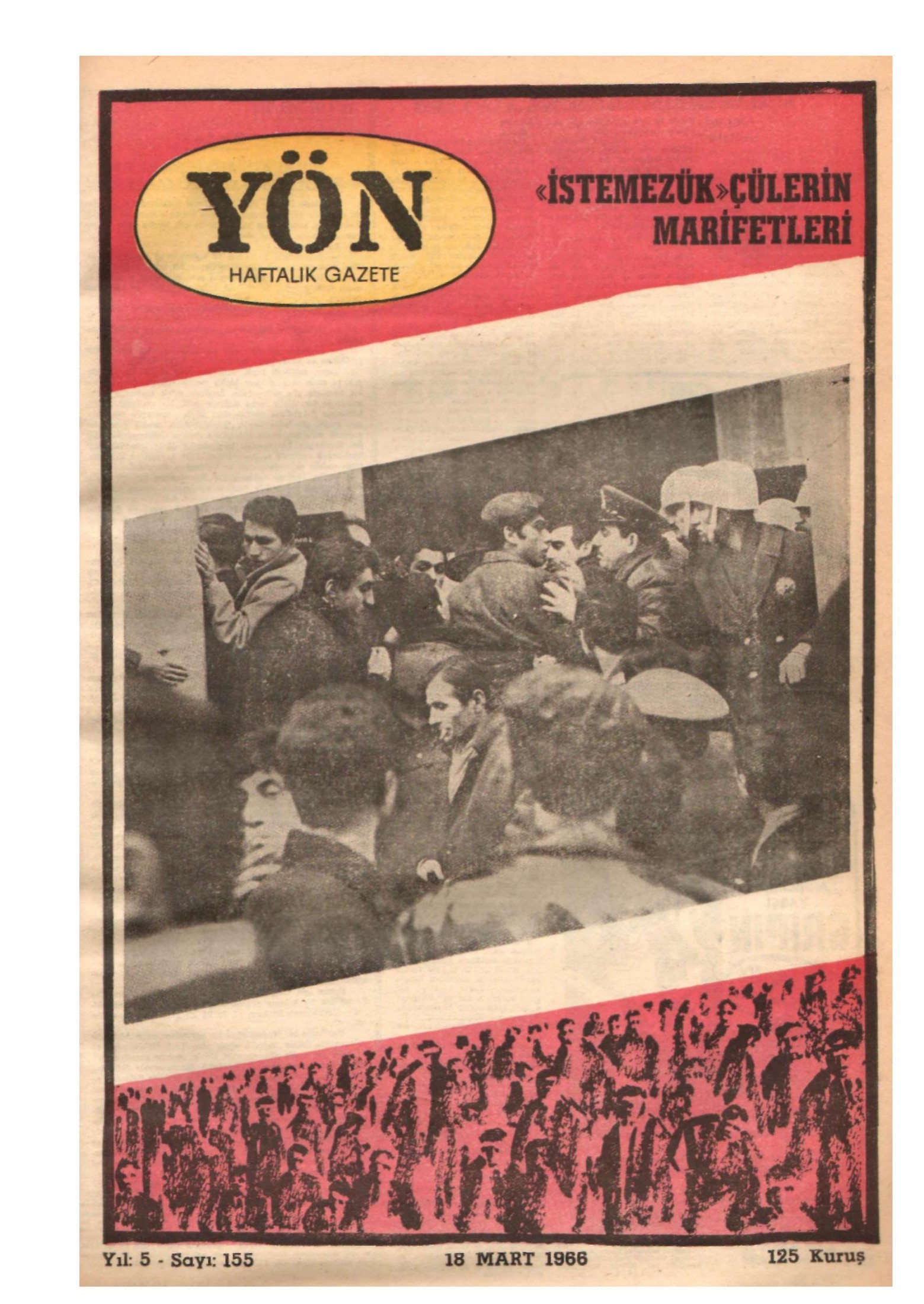 Yön Dergisi - C-5 - Yıl:5 Sayı:155