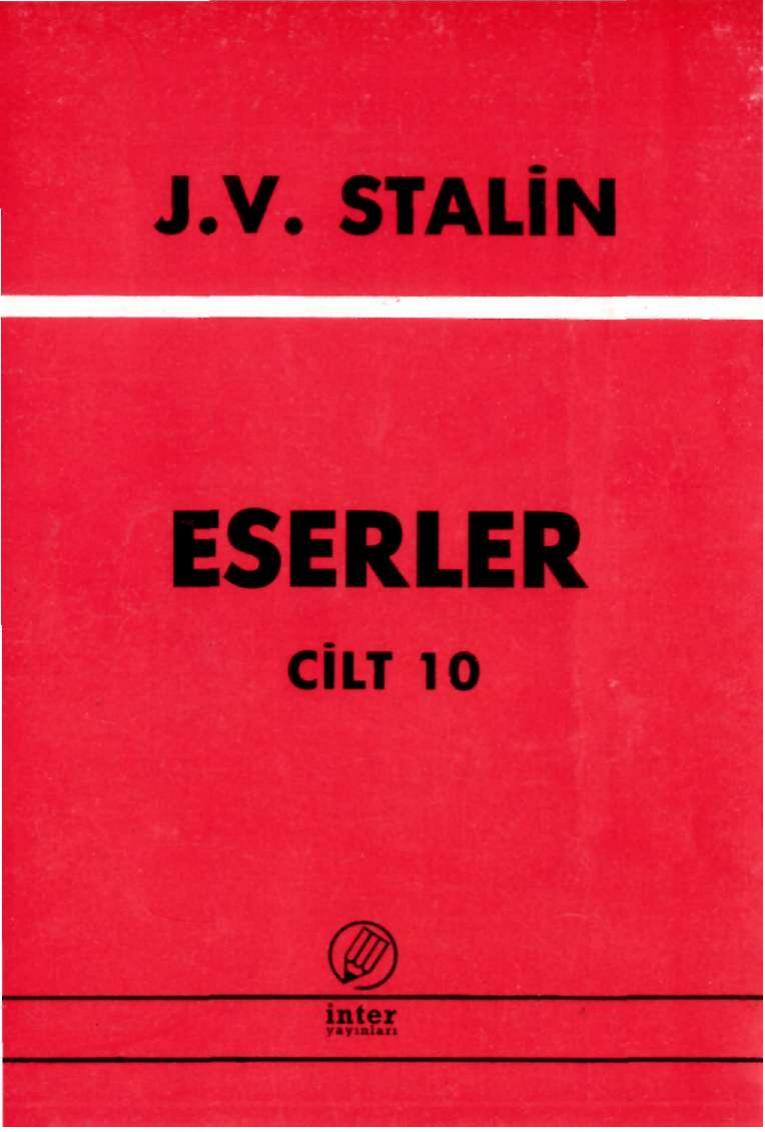 Eserler Cilt 10
