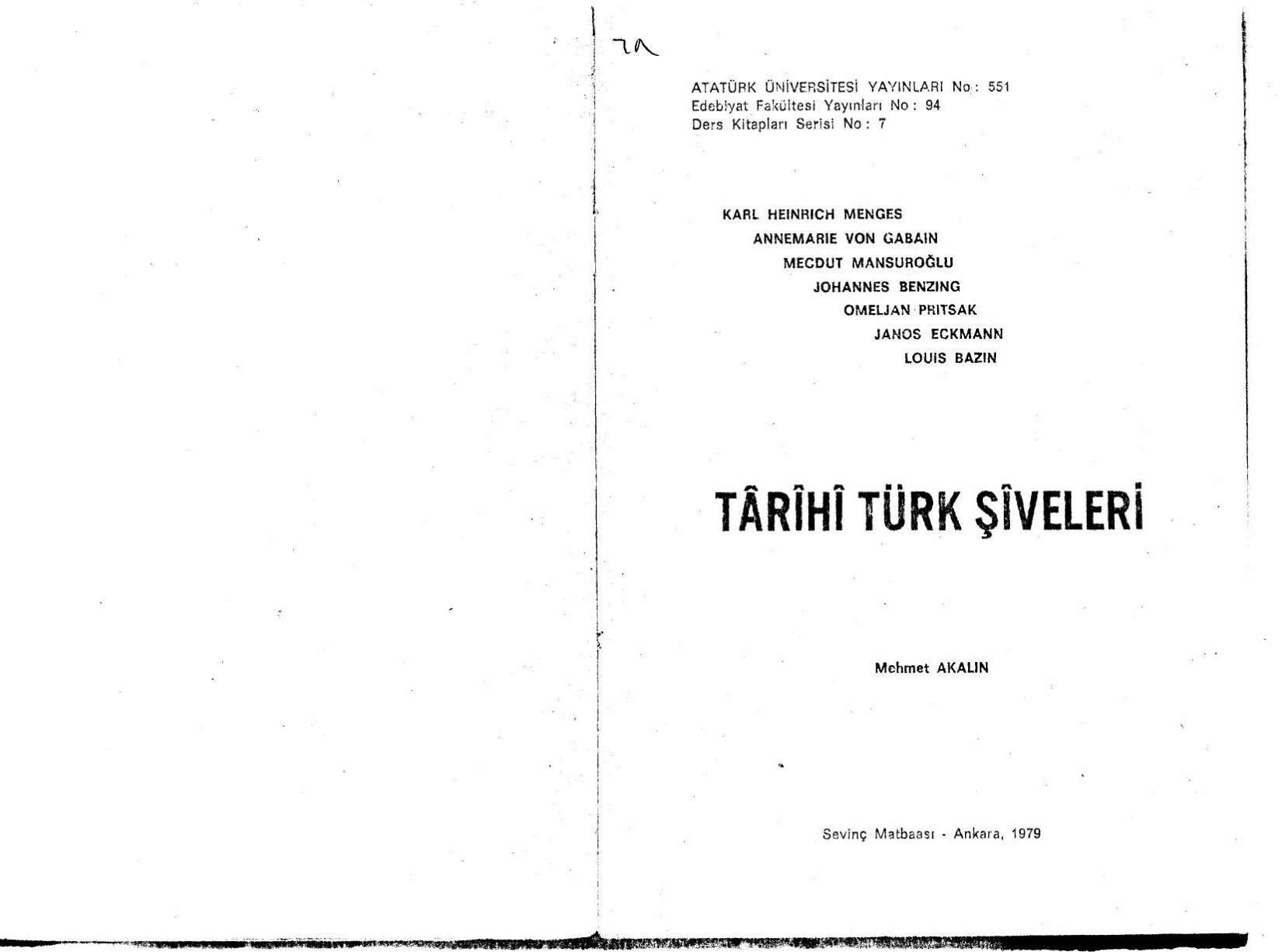Tarih Türk Şiveleri