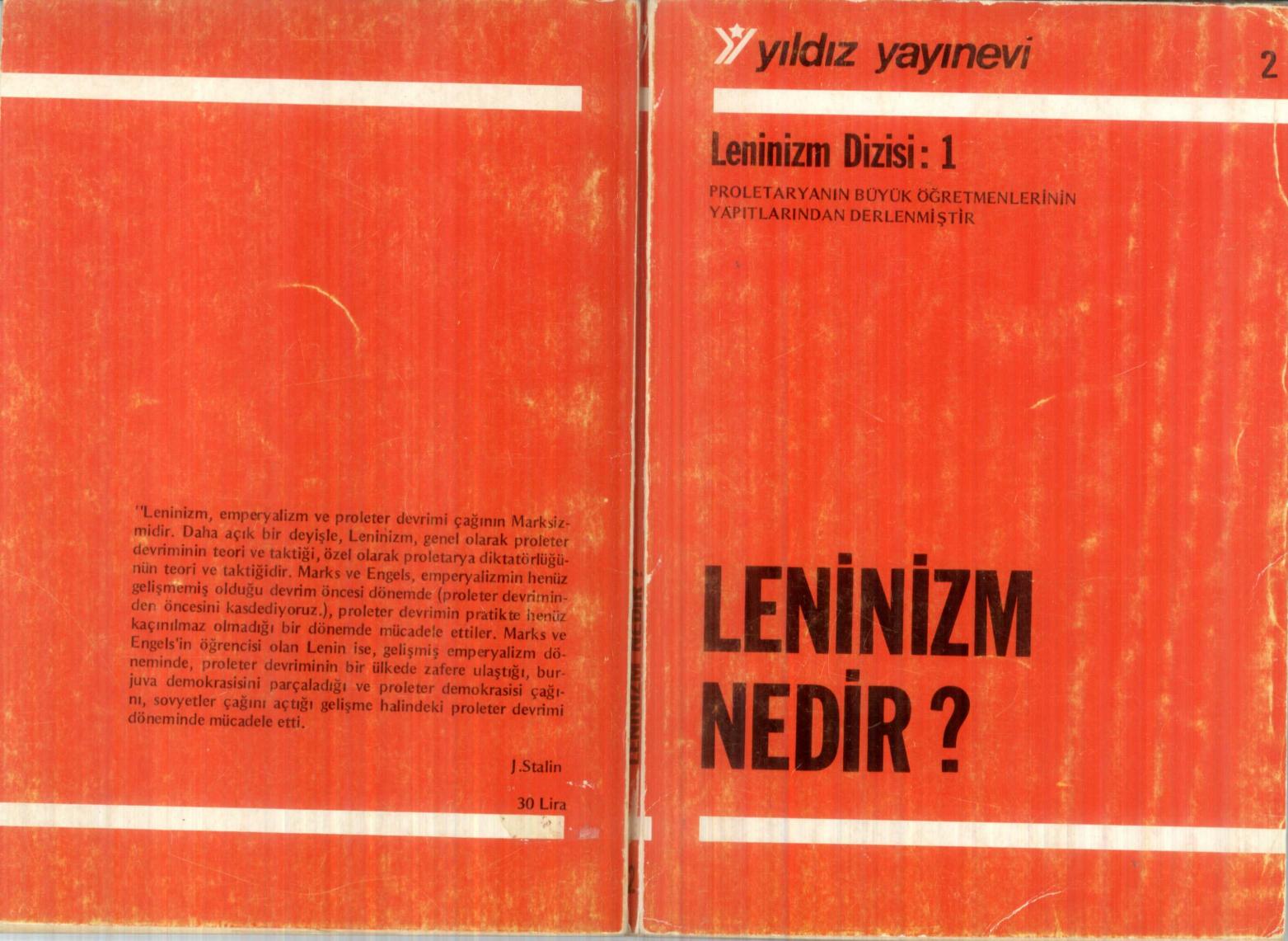 Leninizm nedir