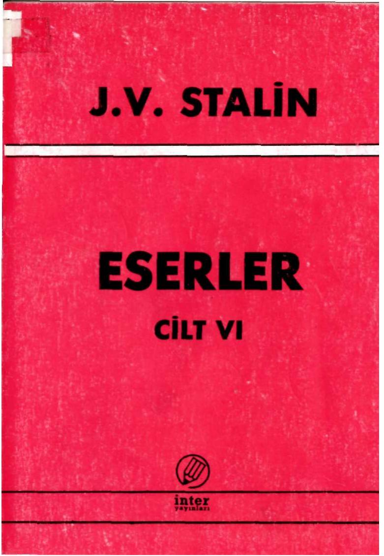 Eserler Cilt 6