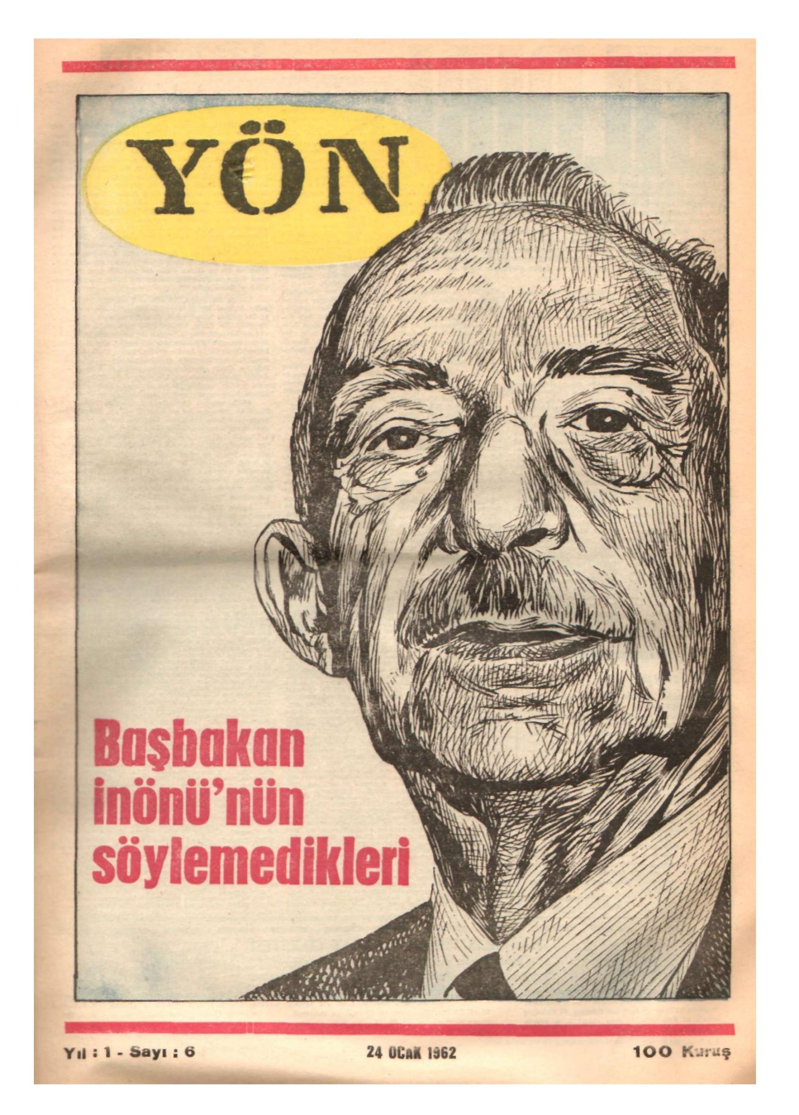 Yön Dergisi - C-1 - Yıl:1 Sayı:6