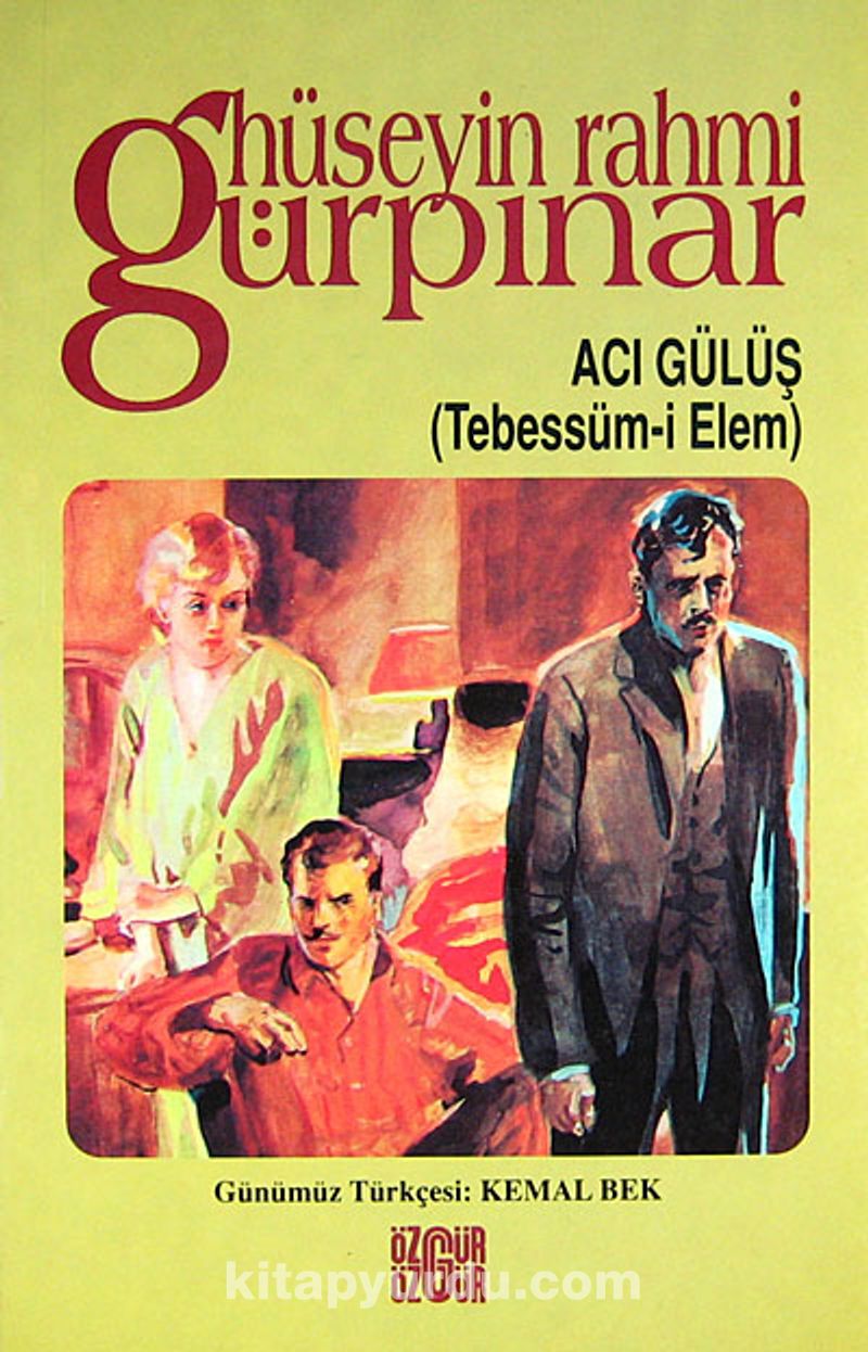 Acı gülüş: (tebessüm-i elem)