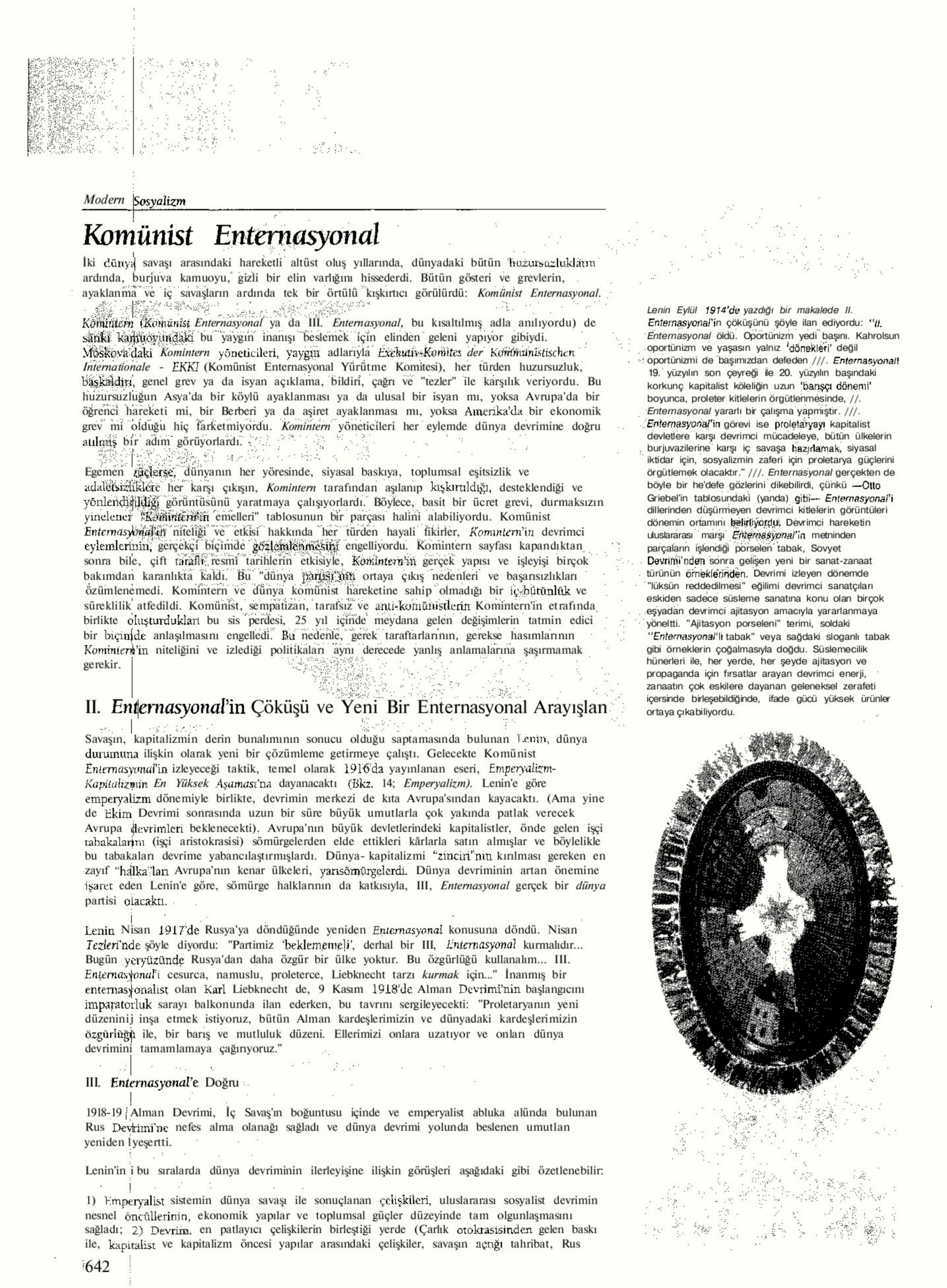 Modern Sosyalizm dergisi 21